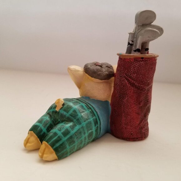 Lot of 6 Pig magnets figurines statues collection - Picture 9 of 11